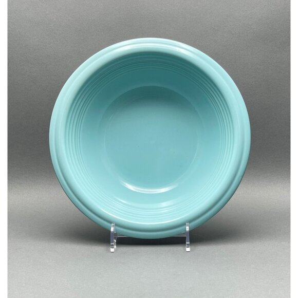 Vintage ND Exclusive Aquamarine Blue Ceramic Vegetable Serving Bowl - Picture 2 of 9